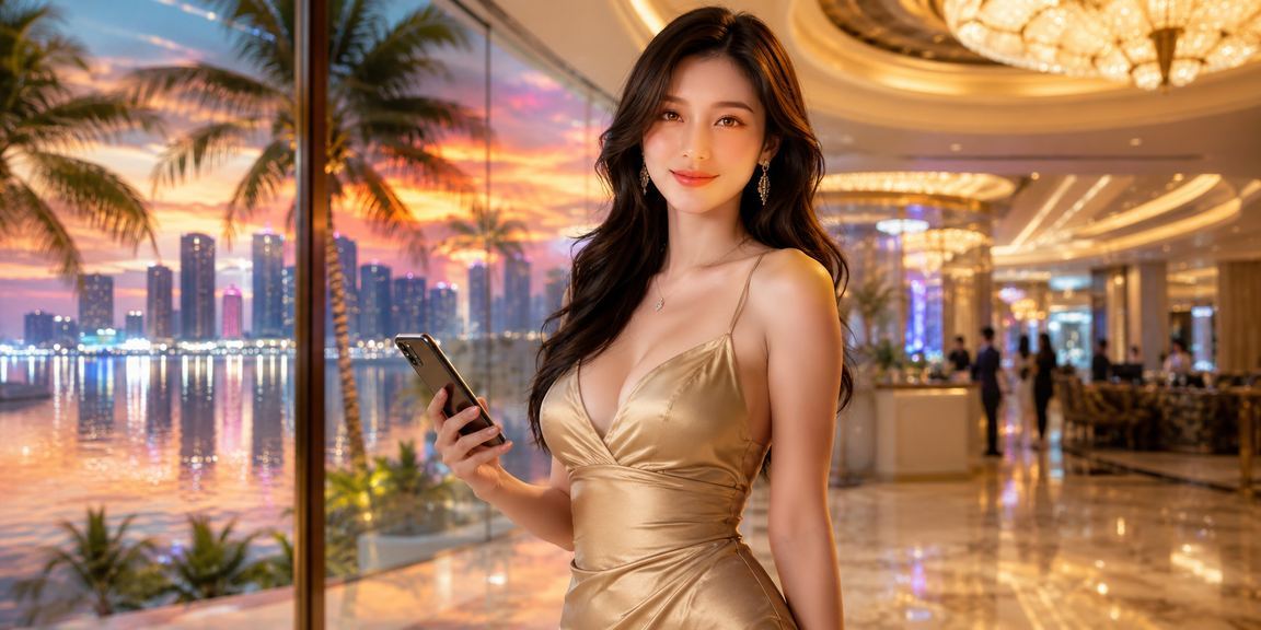 Người dùng trải nghiệm casino di động tại lễ hội Phú Quốc trên điện thoại